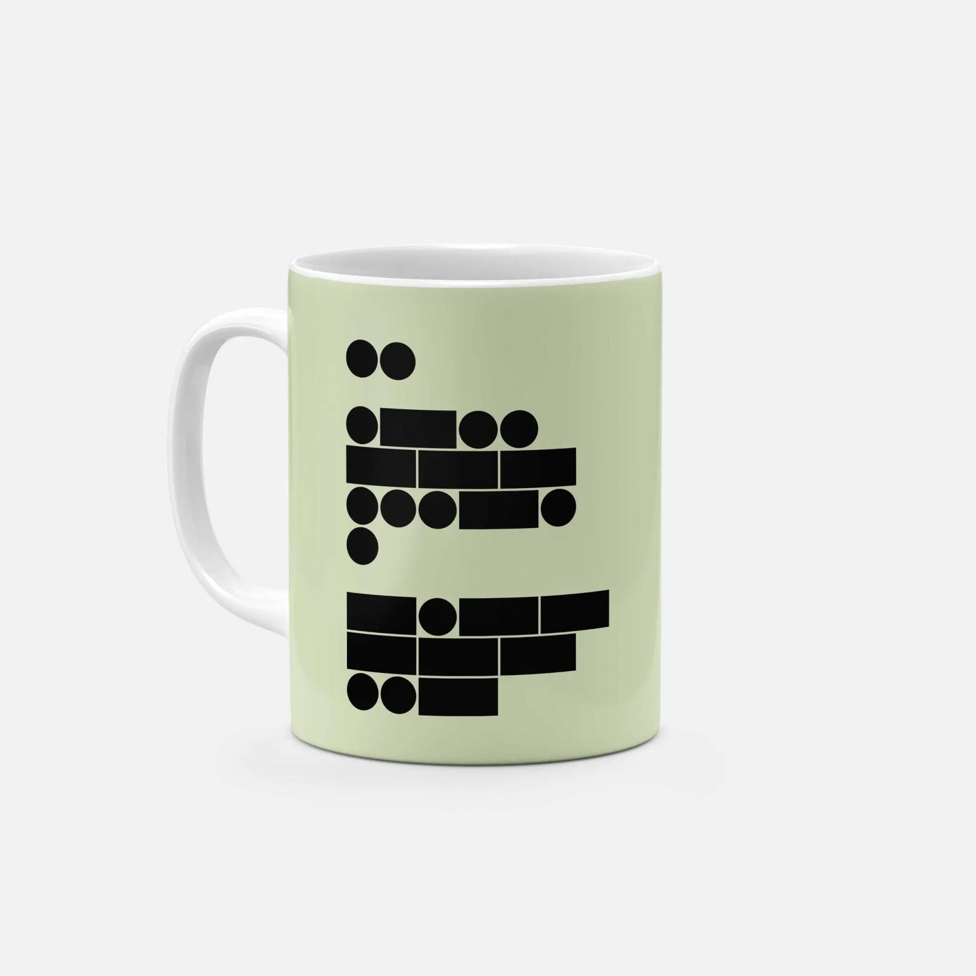Morse Code I Love You 11 Oz Mug VII