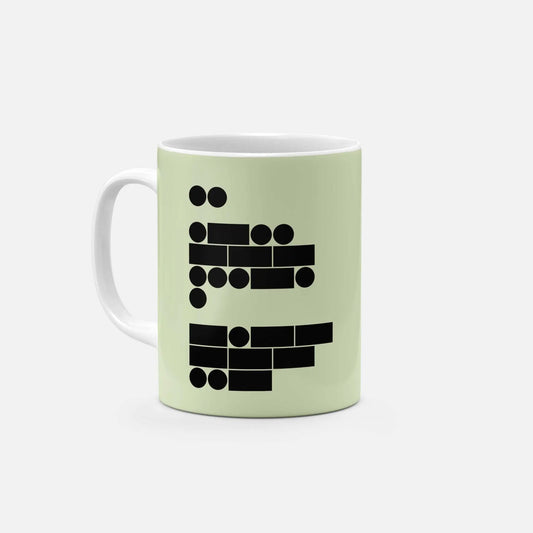 Morse Code I Love You 11 Oz Mug VII
