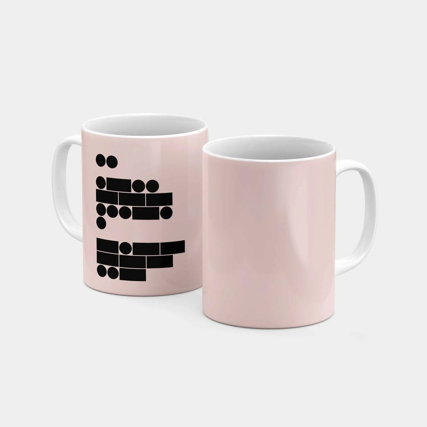 Morse Code I Love You 11 Oz Mug VIII