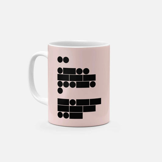 Morse Code I Love You 11 Oz Mug VIII