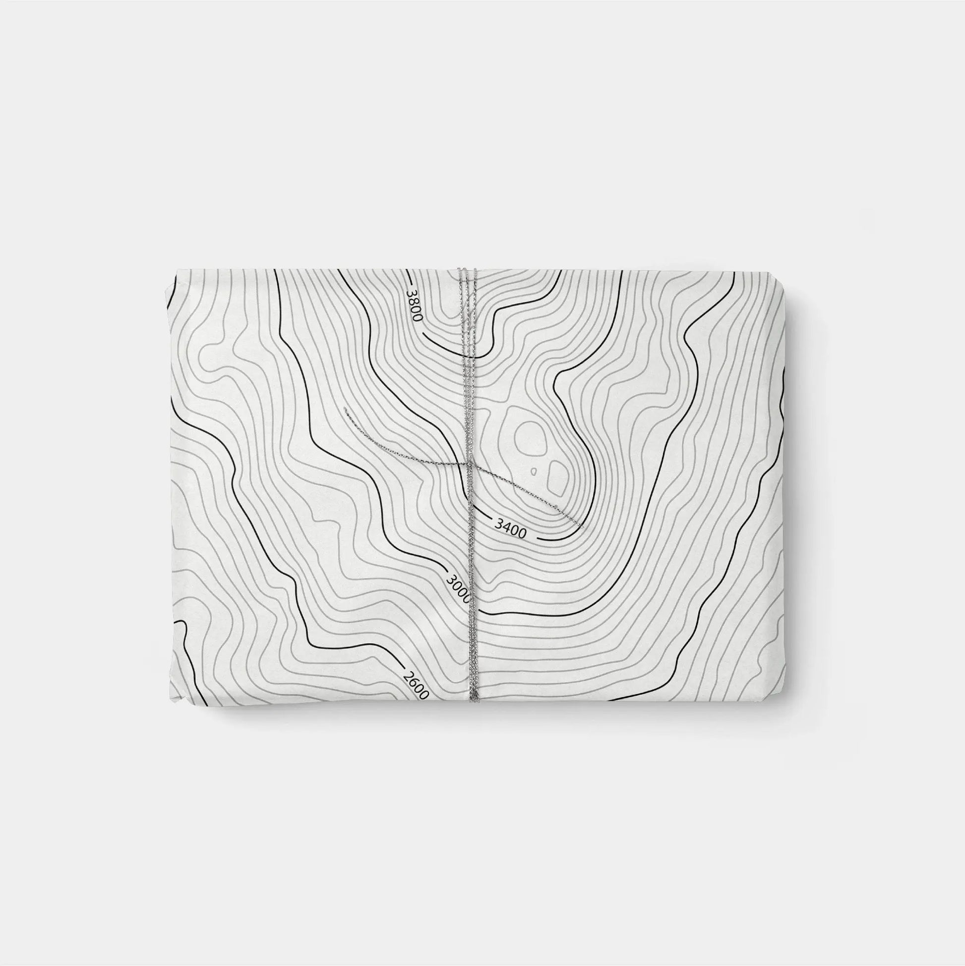Mount Shasta Topographic Map Wall Art Kit