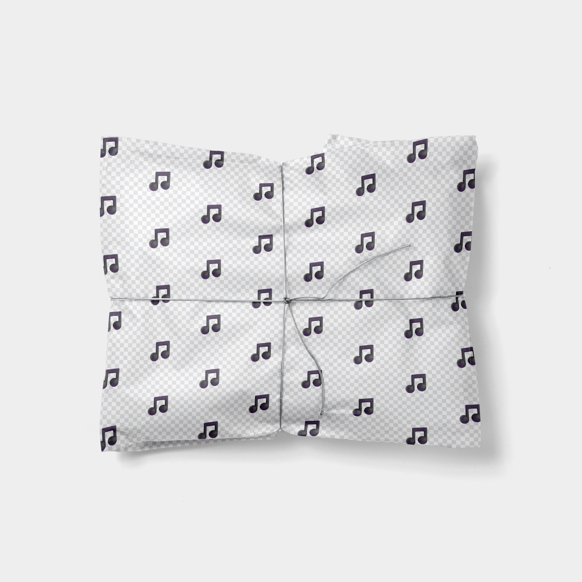 Musical Note Emoji Gift Wrap