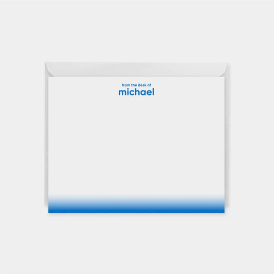 Neon Ombre Edge Note Cards IV