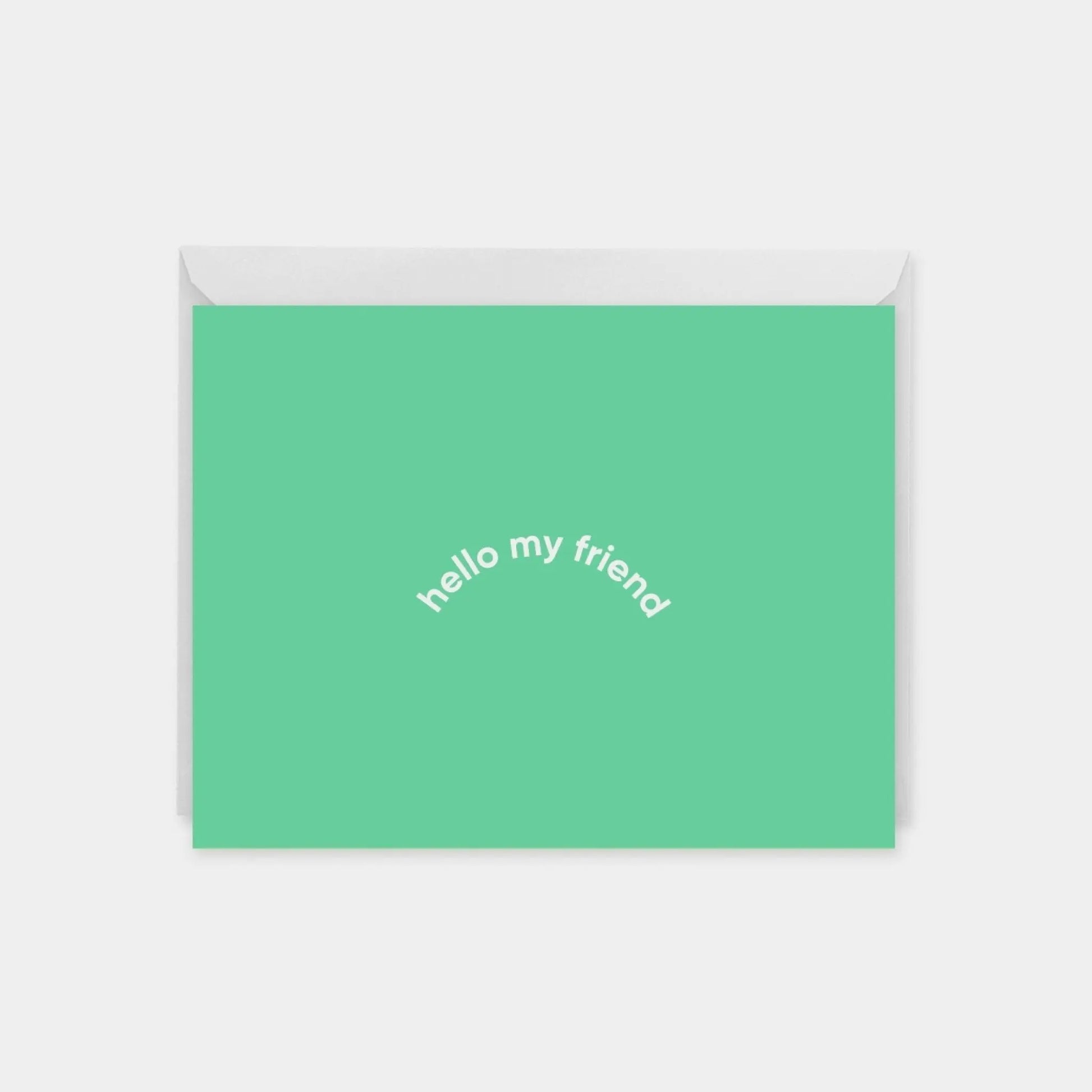 Neon Ombre Edge Note Cards VII