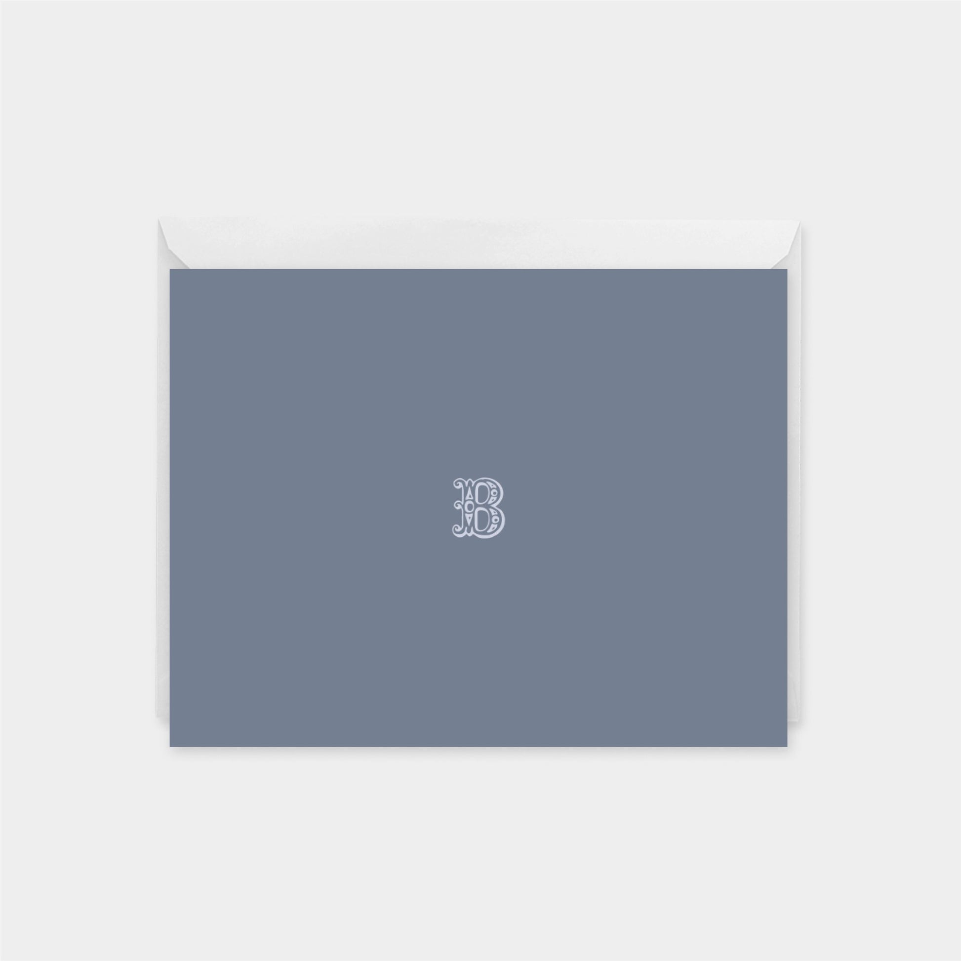 Ornate Monogram Note Cards