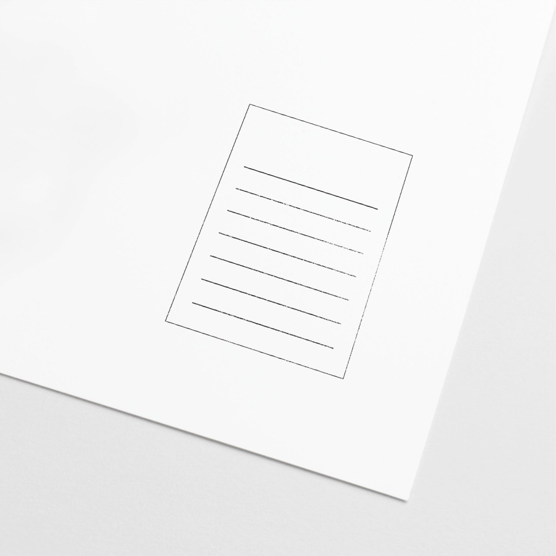 Page Organizer Stamp III, Blank Stamp