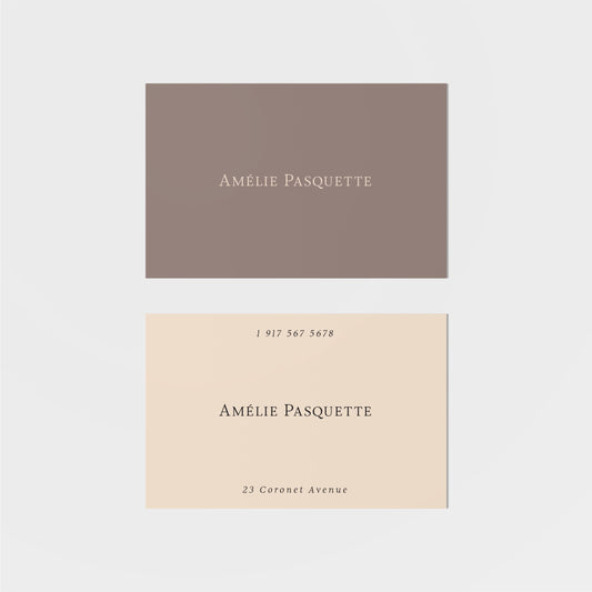 Pasquette Calling Card II