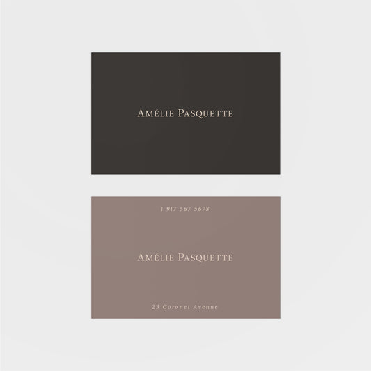 Pasquette Calling Card III