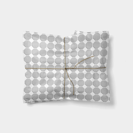 Pillow Emboss Geo Gift Wrap IX B