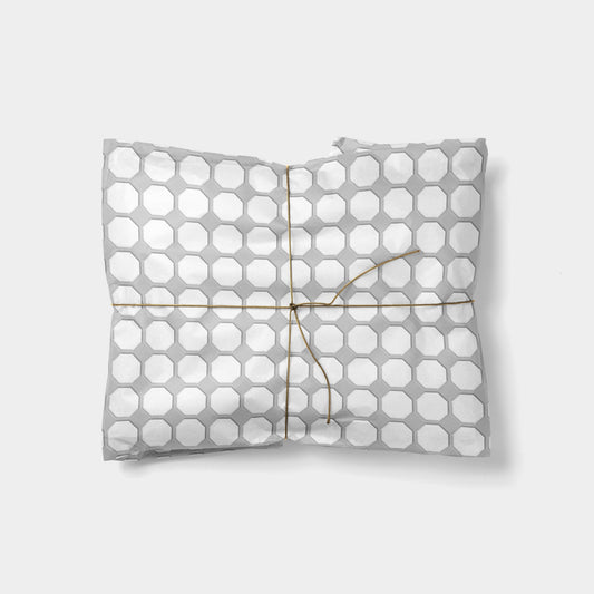 Pillow Emboss Geo Gift Wrap IX C