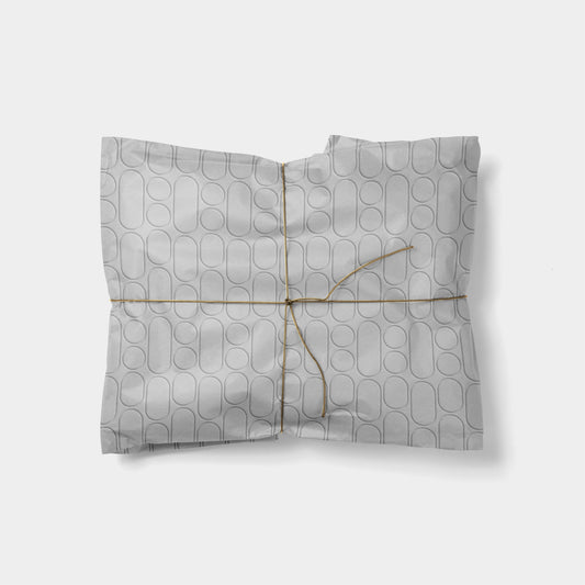 Pillow Emboss Geo Gift Wrap VIII