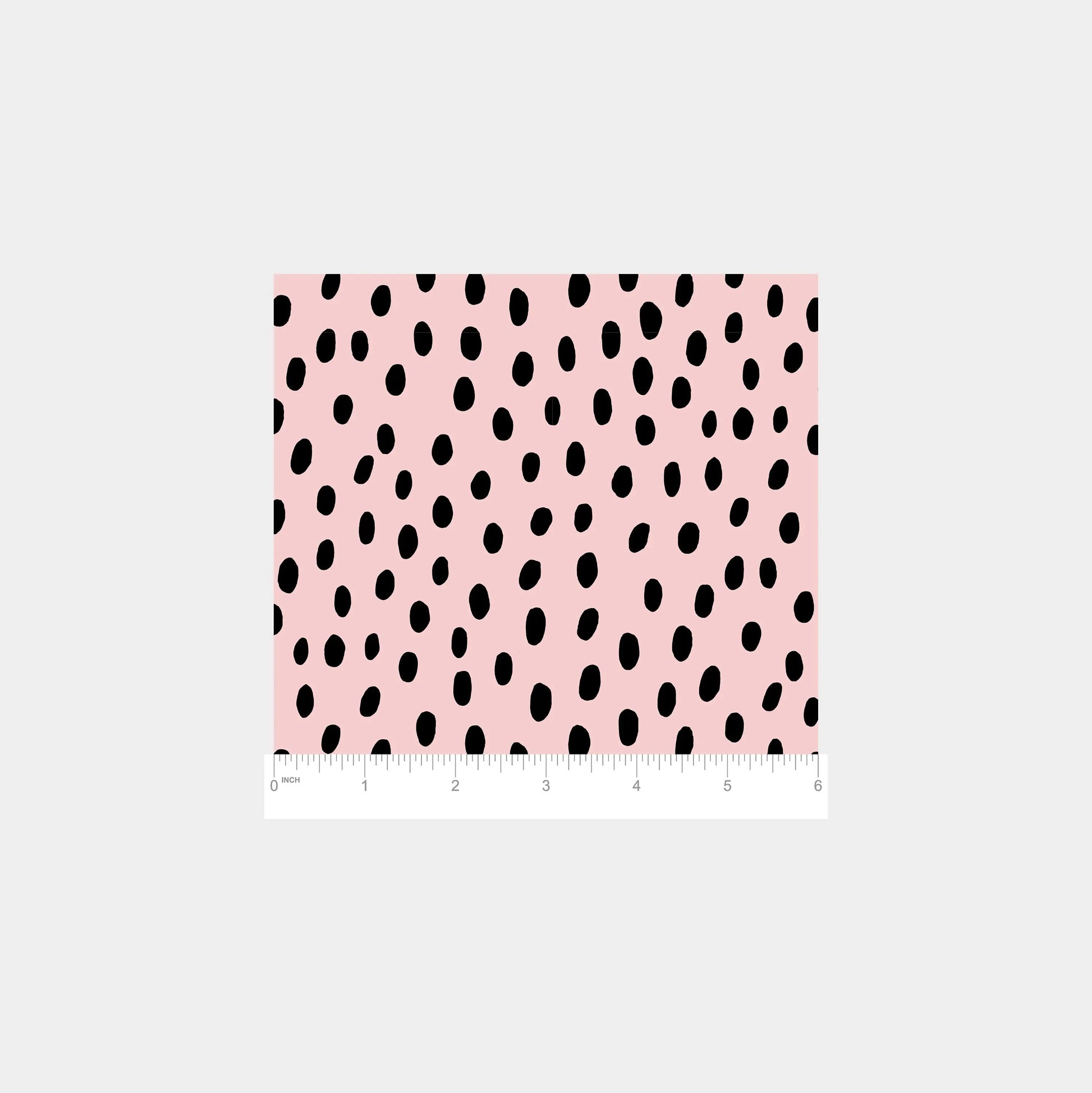 Pink and Black Handdrawn Polka Dots Gift