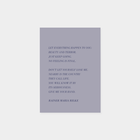 Rilke Card III
