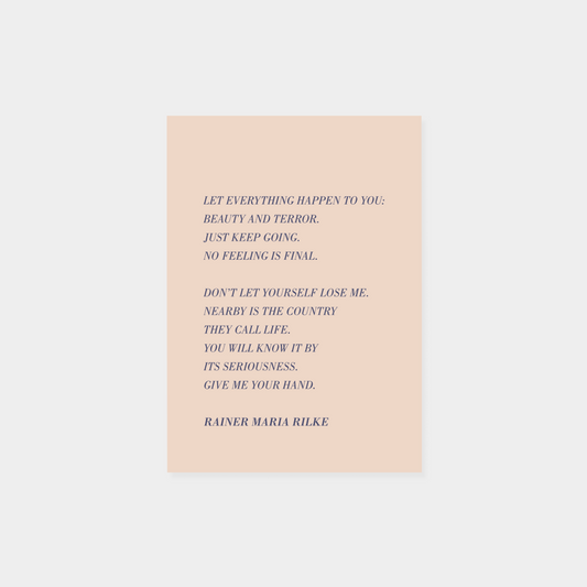 Rilke Card IV