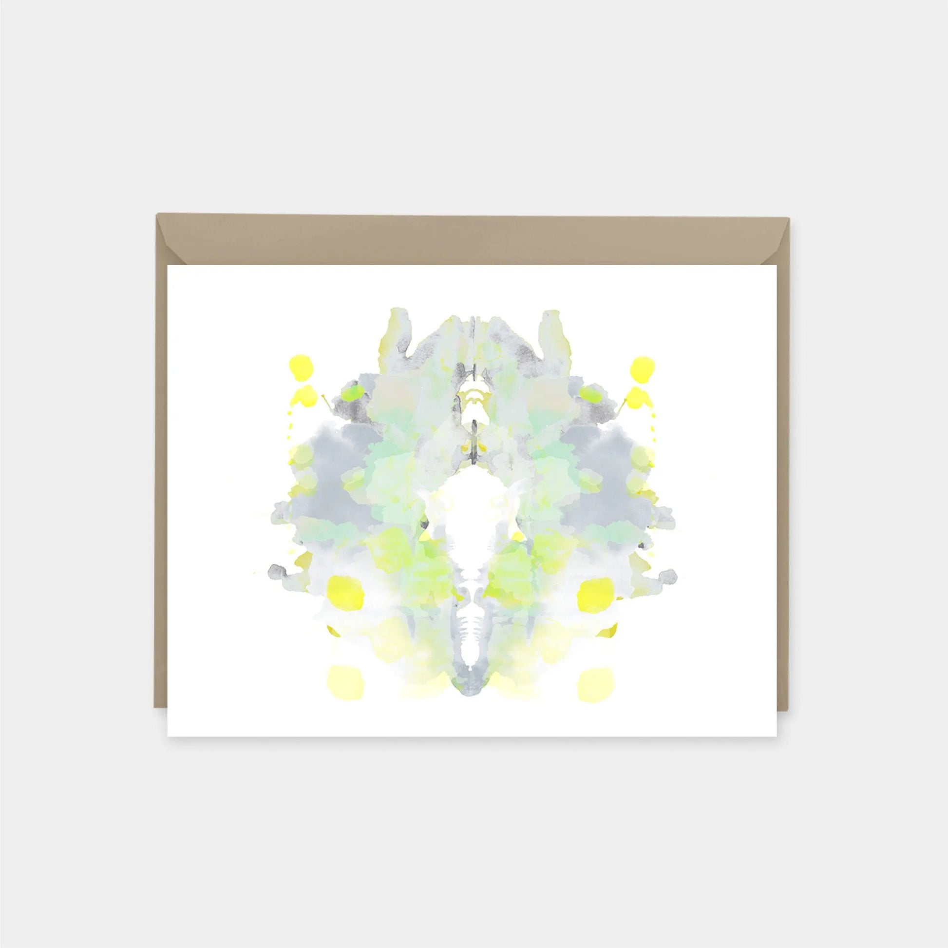 Rorschach India Ink Card III