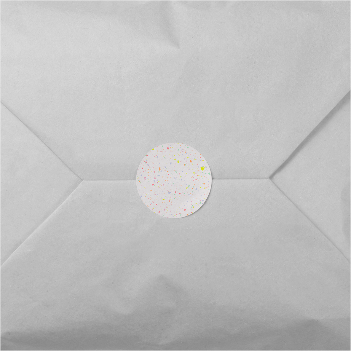 Fleck Round Sticker II