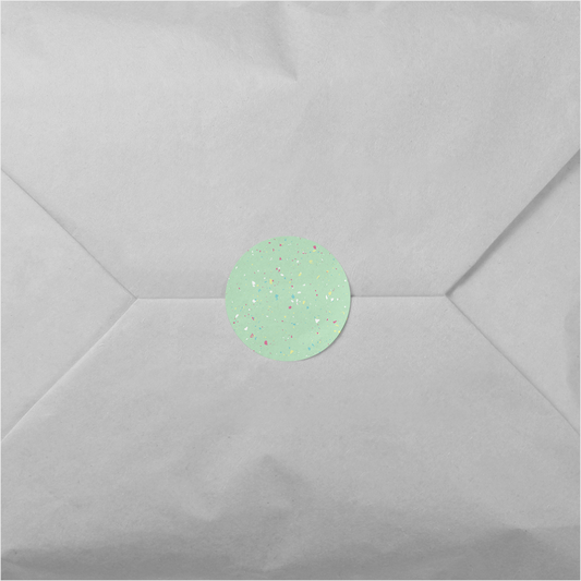 Fleck Round Sticker III