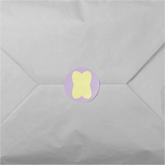 Neo Shape Round Sticker IV