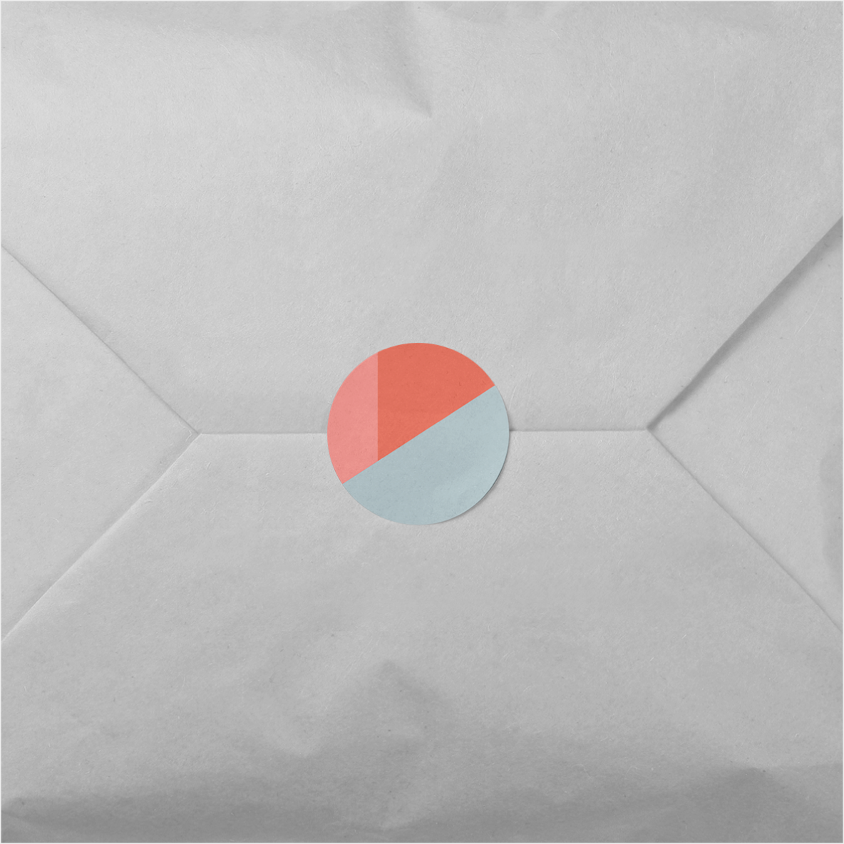 Color Triad Round Sticker