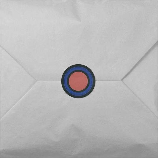 Color Ring Round Sticker