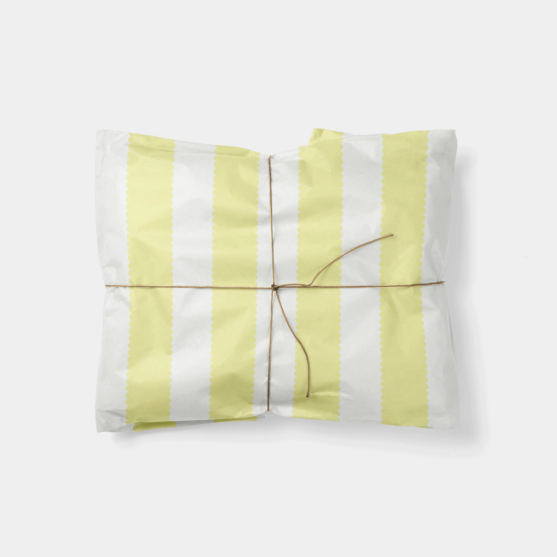 Scallop Stripe Gift Wrap III