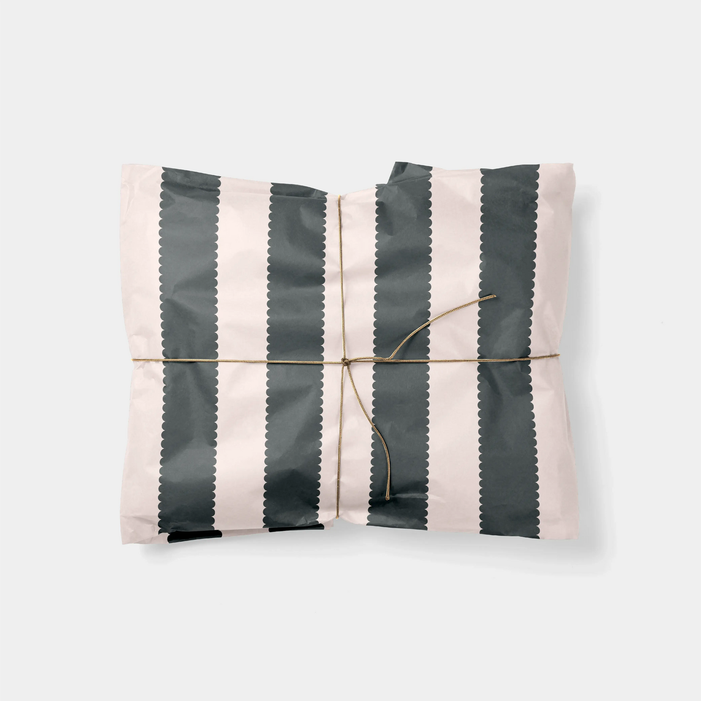 Scallop Stripe Gift Wrap IX