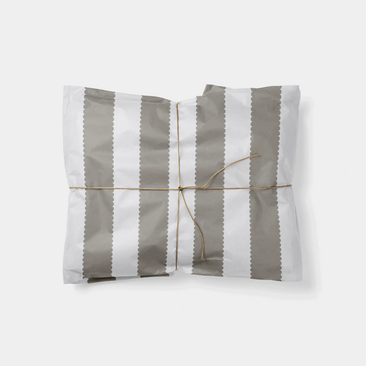 Scallop Stripe Gift Wrap V