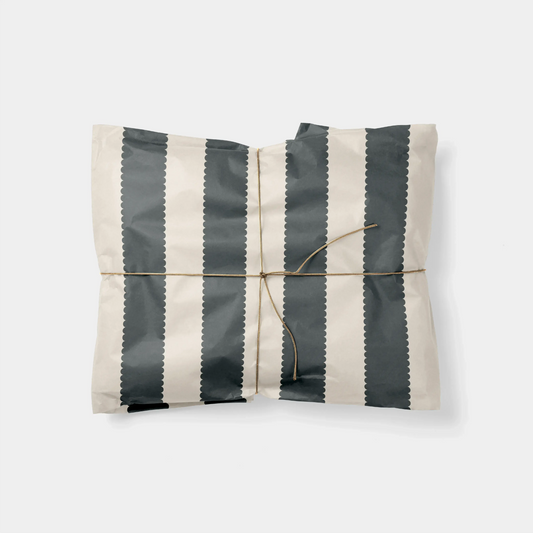 Scallop Stripe Gift Wrap VI