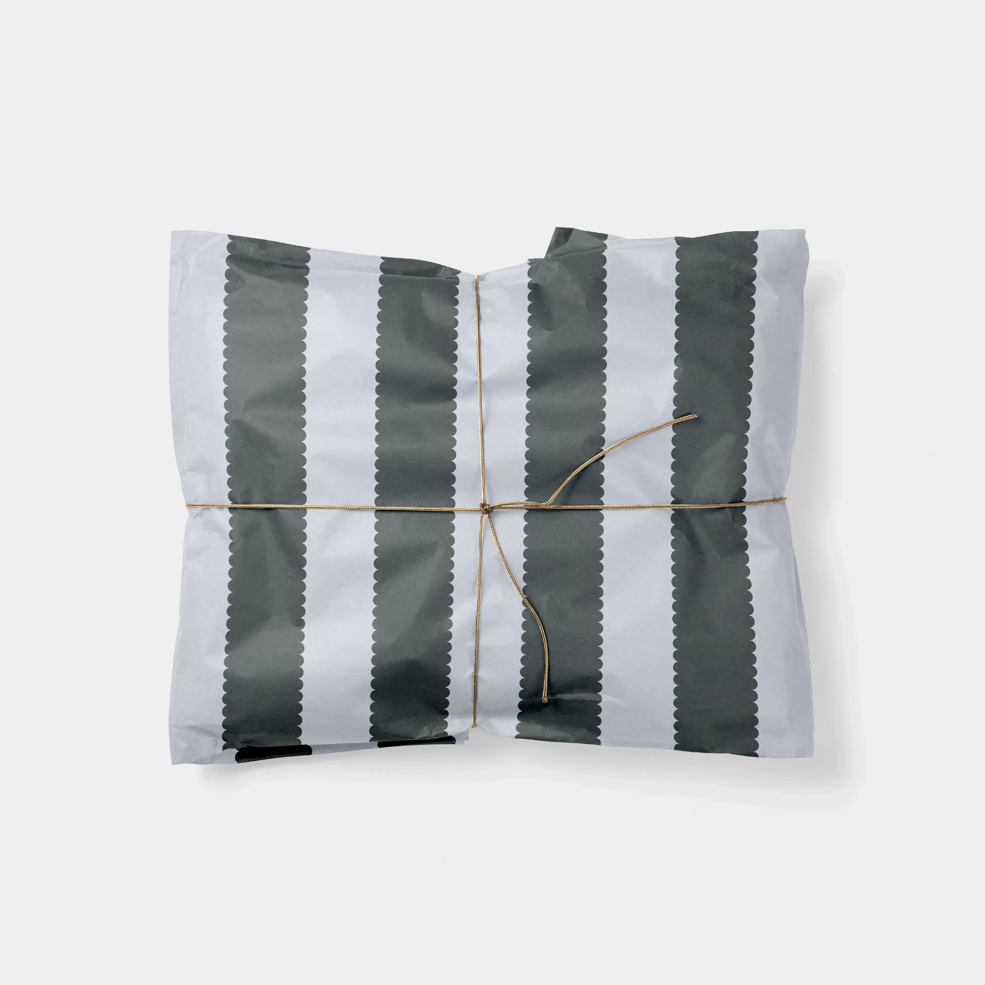 Scallop Stripe Gift Wrap VIII
