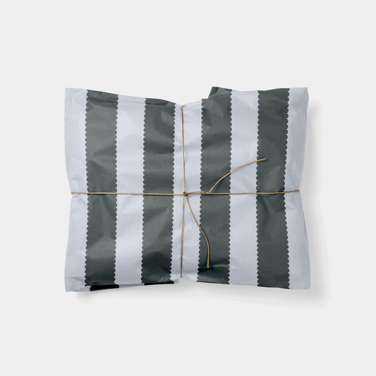 Scallop Stripe Gift Wrap VIII