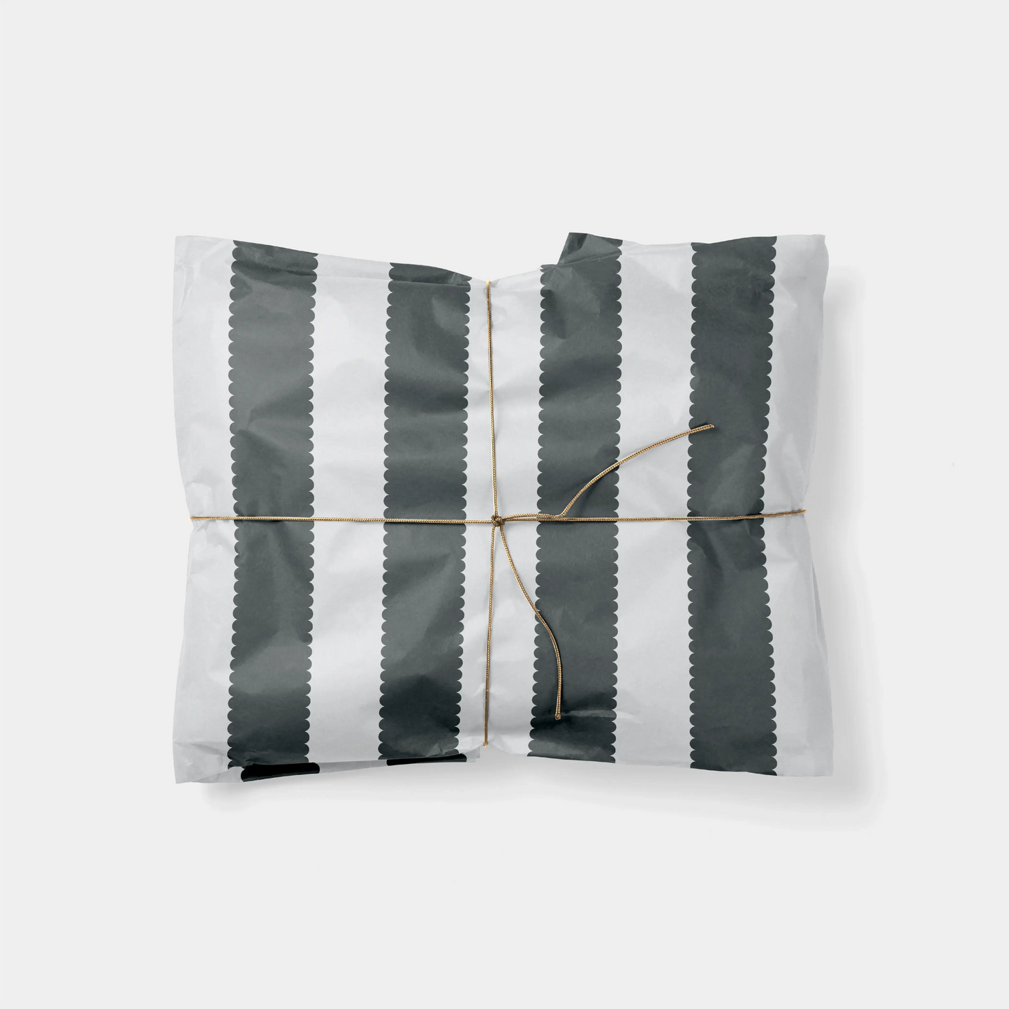 Scallop Stripe Gift Wrap X