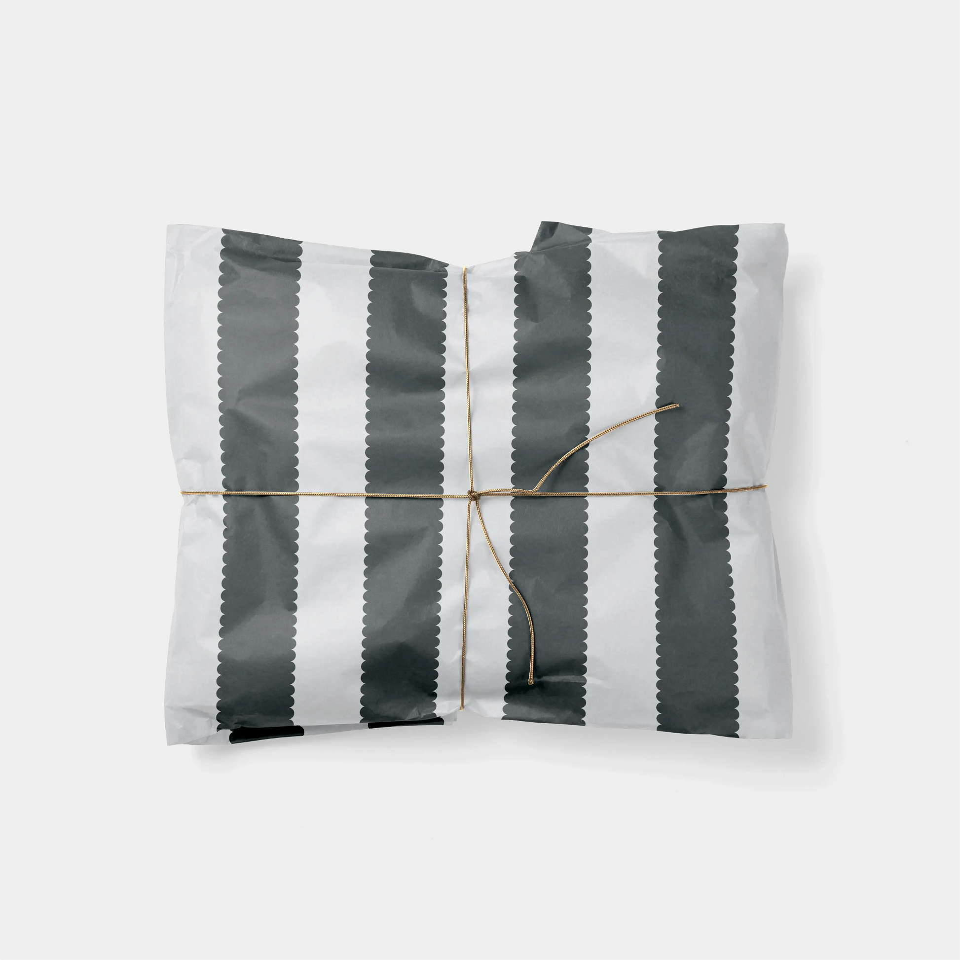 Scallop Stripe Gift Wrap X