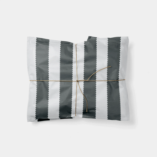 Scallop Stripe Gift Wrap X