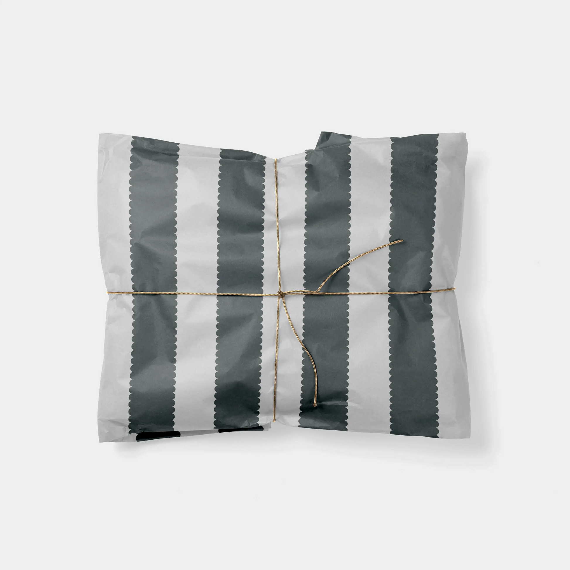Scallop Stripe Gift Wrap XI