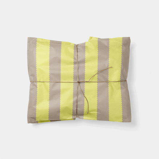 Scallop Stripe Gift Wrap XII