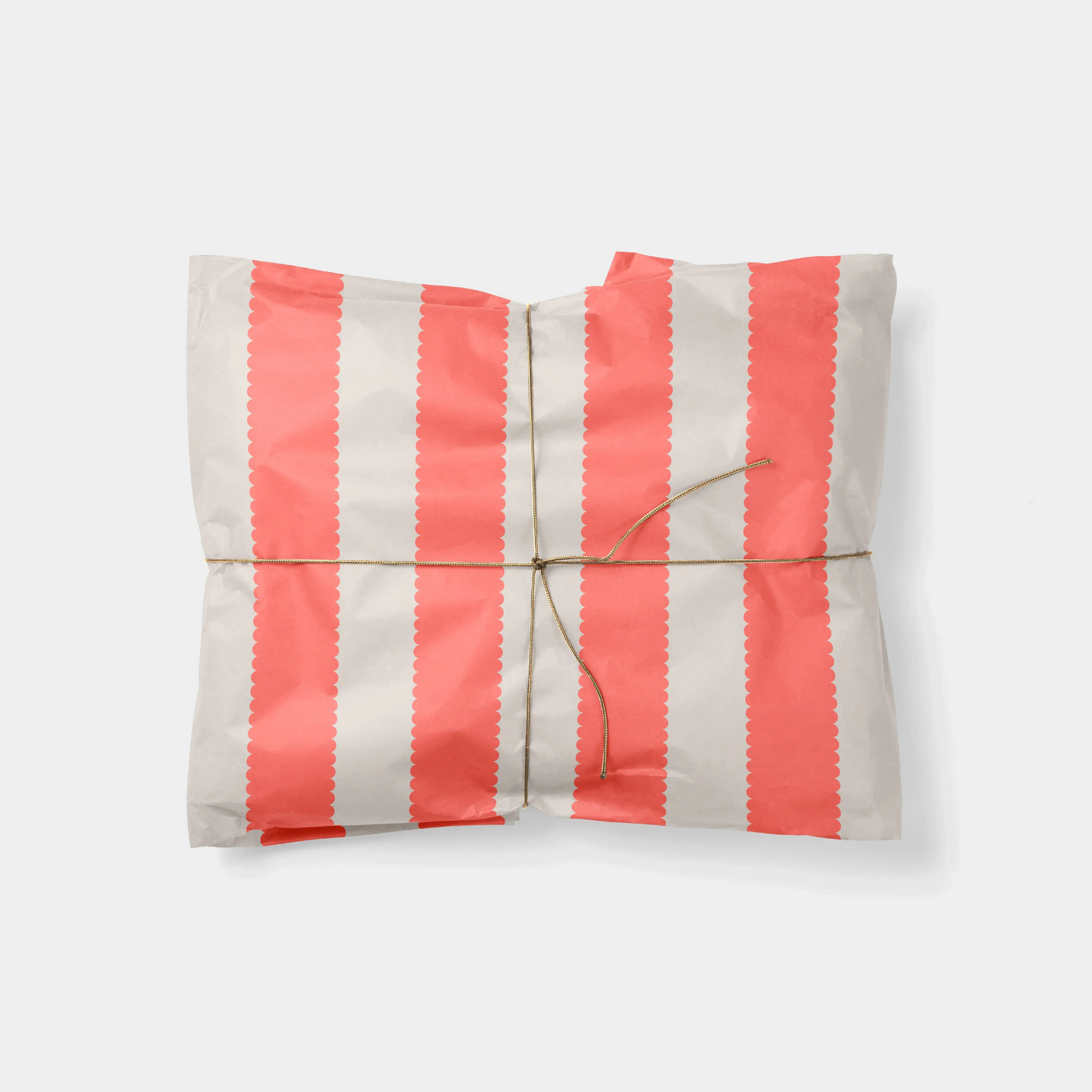 Scallop Stripe Gift Wrap XIII