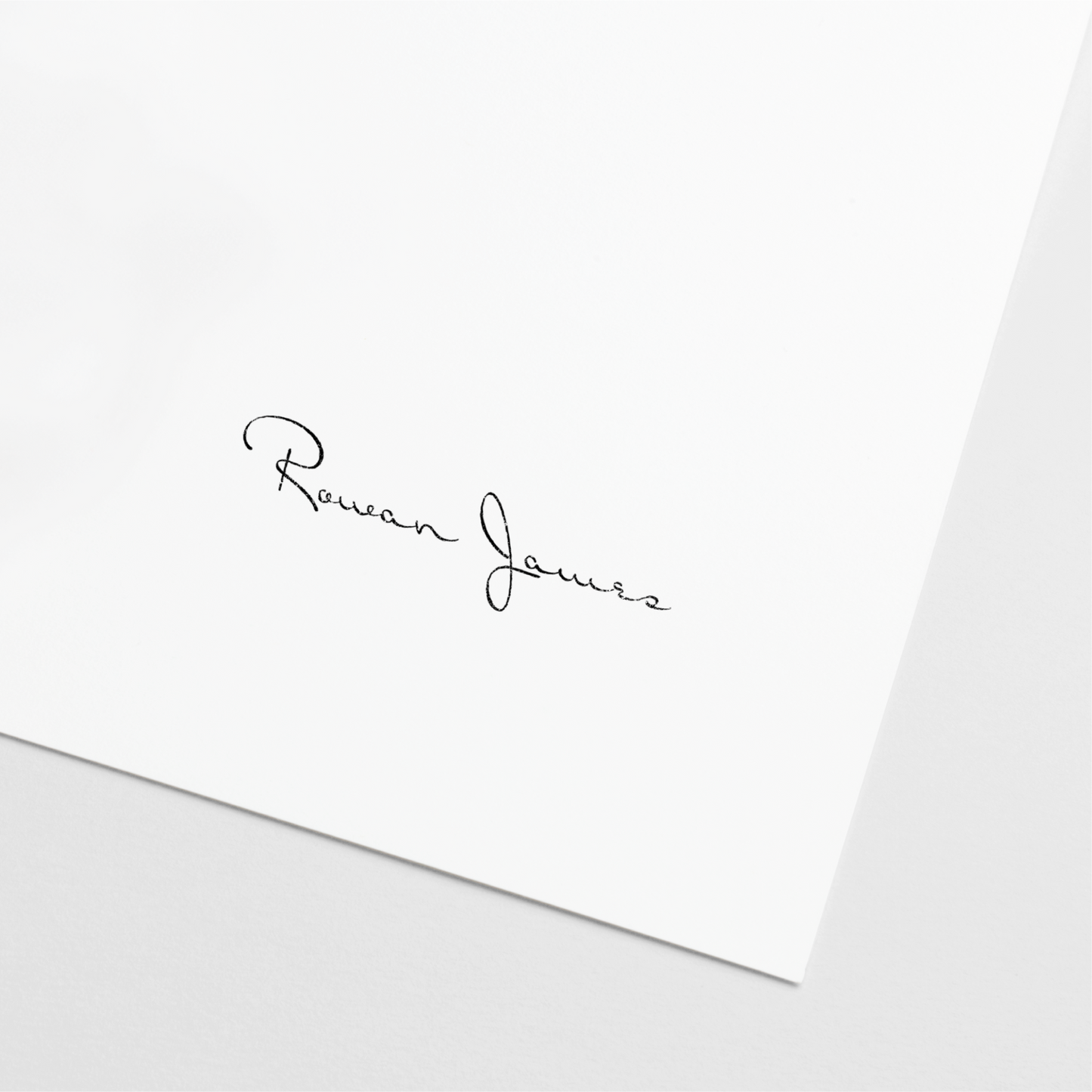 Signature Brand Stamp