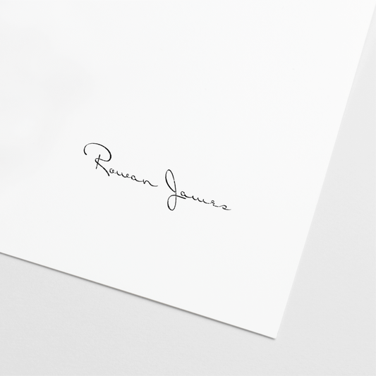 Signature Brand Stamp