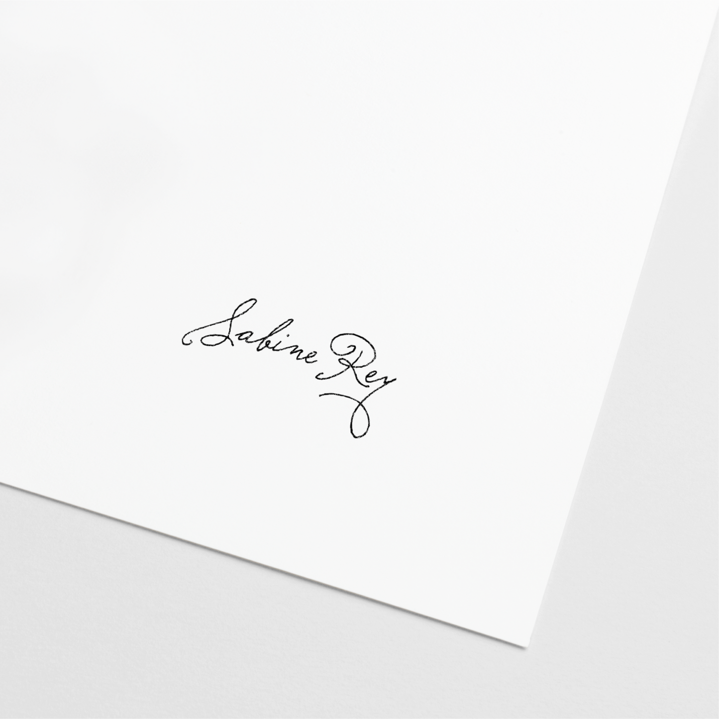 Штамп с подписью № 4, Индивидуальный штамп,