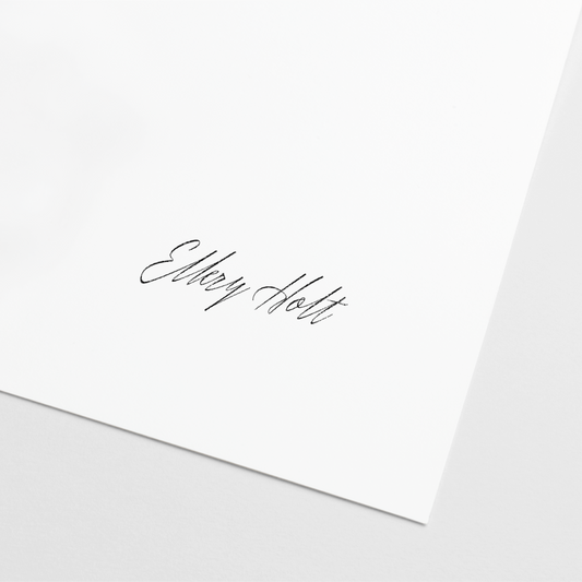 Signature Brand Stamp XII