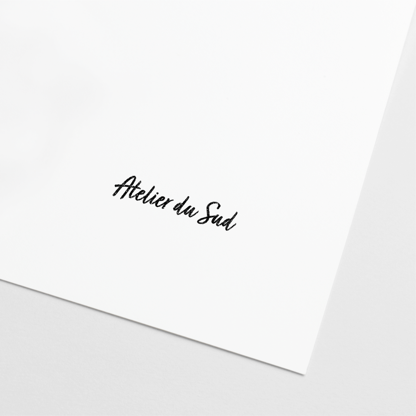 Handtekeningstempel nr. 4, aangepaste stempel,