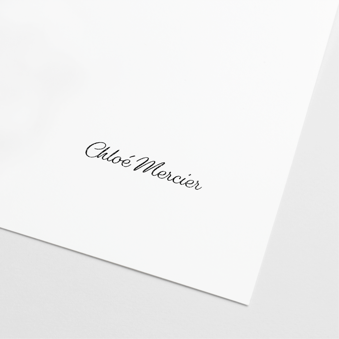 Штамп с подписью № 4, Индивидуальный штамп,