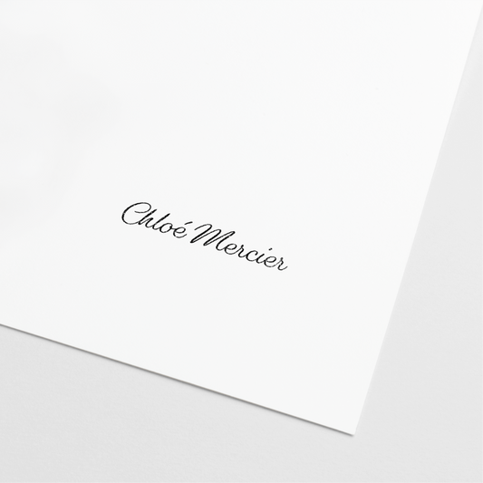 Signature Brand Stamp XVII