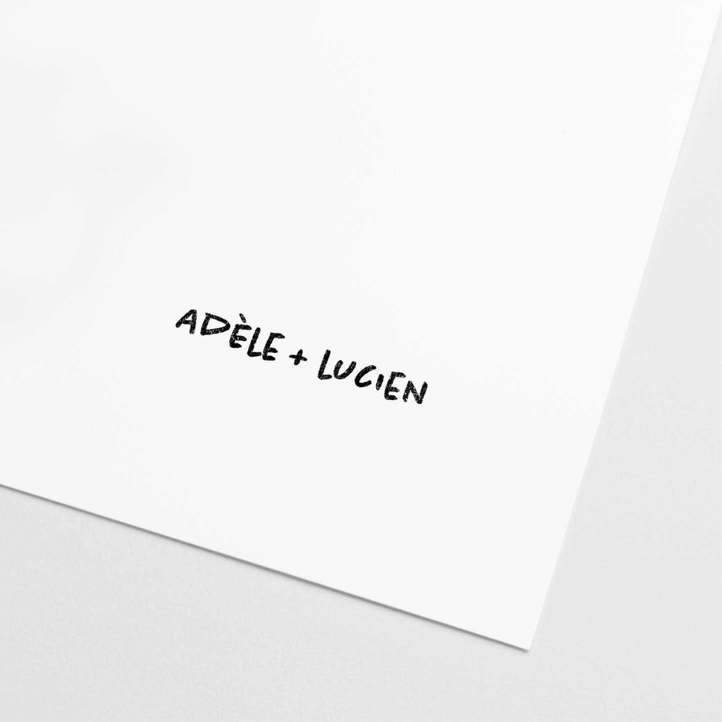 Handtekeningstempel nr. 4, aangepaste stempel,