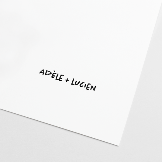 Signature Brand Stamp XIV