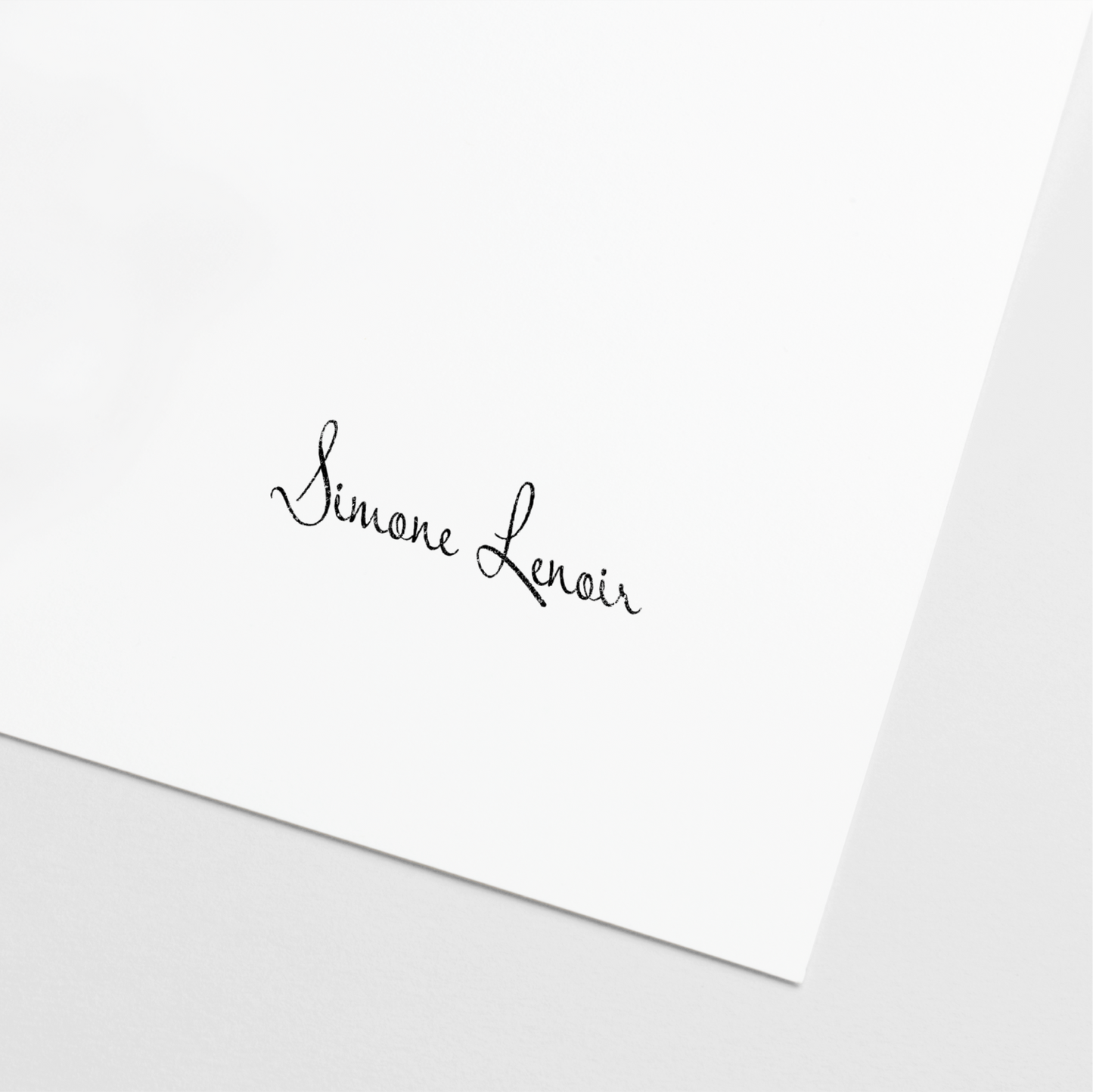 Handtekeningstempel nr. 4, aangepaste stempel,