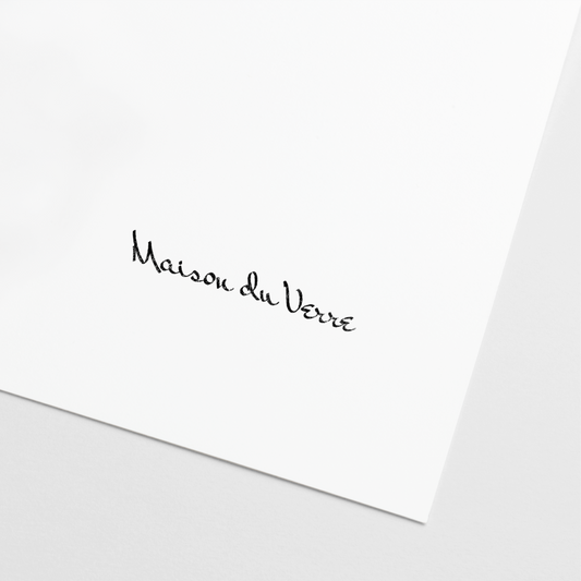 Handtekeningstempel nr. 4, aangepaste stempel,