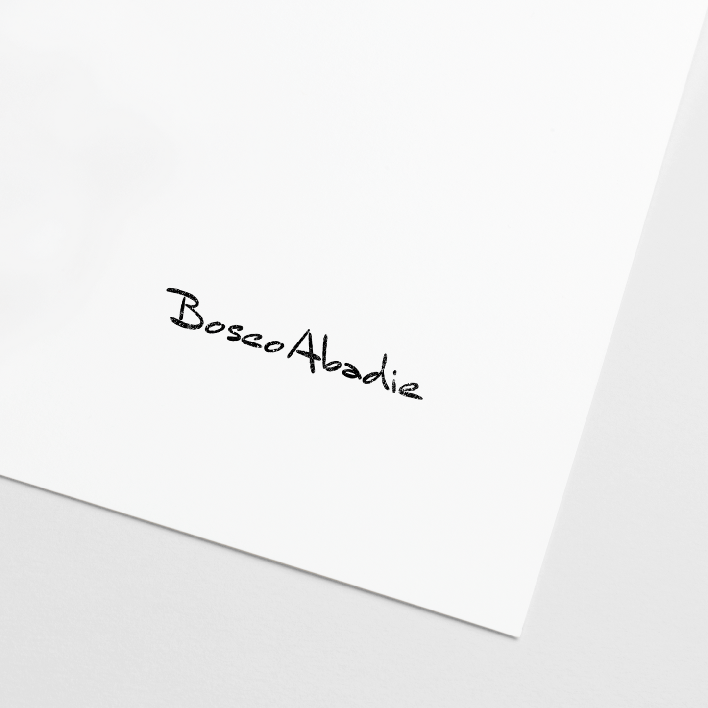 Signature Brand Stamp V