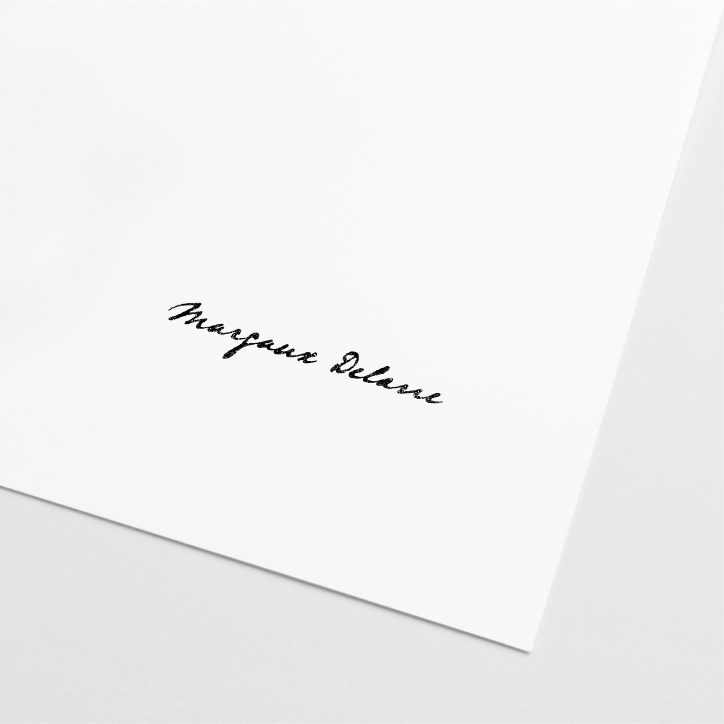 Handtekeningstempel nr. 4, aangepaste stempel,