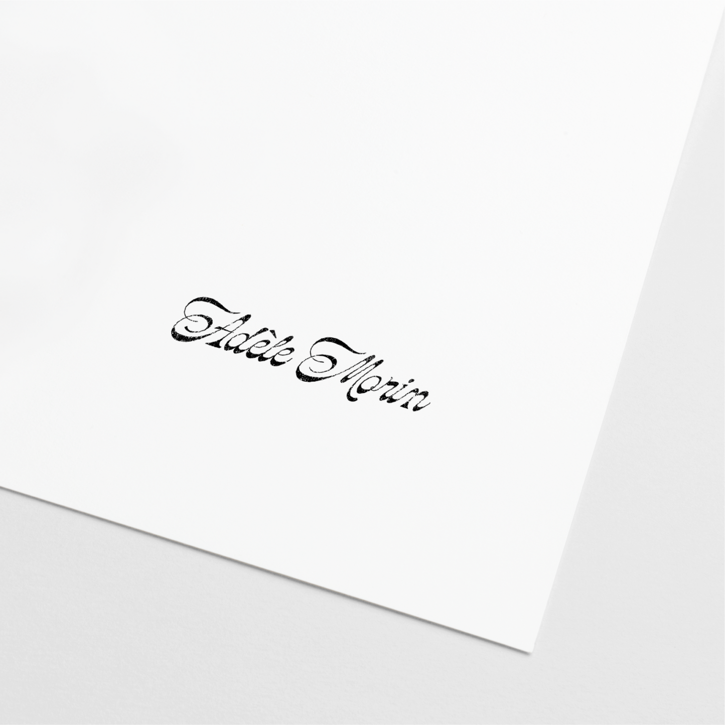 Handtekeningstempel nr. 4, aangepaste stempel,